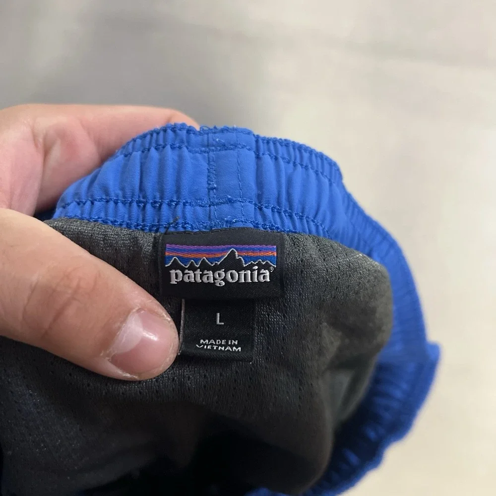 Patagonia Baggies Shorts Youth Size Large Blue 7